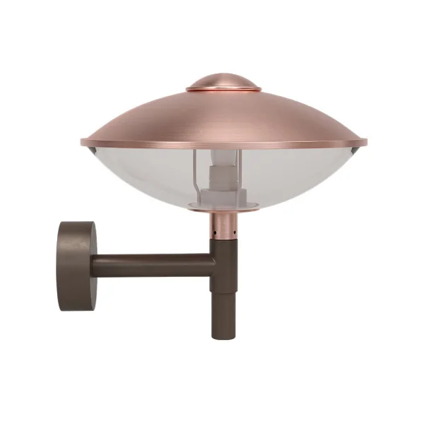 FRITZ HANSEN - HL410 Draußen Wandleuchte Copper/Clear