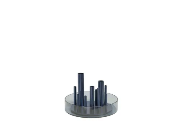 FRITZ HANSEN - Ikeru Vase Low Dusk Blue
