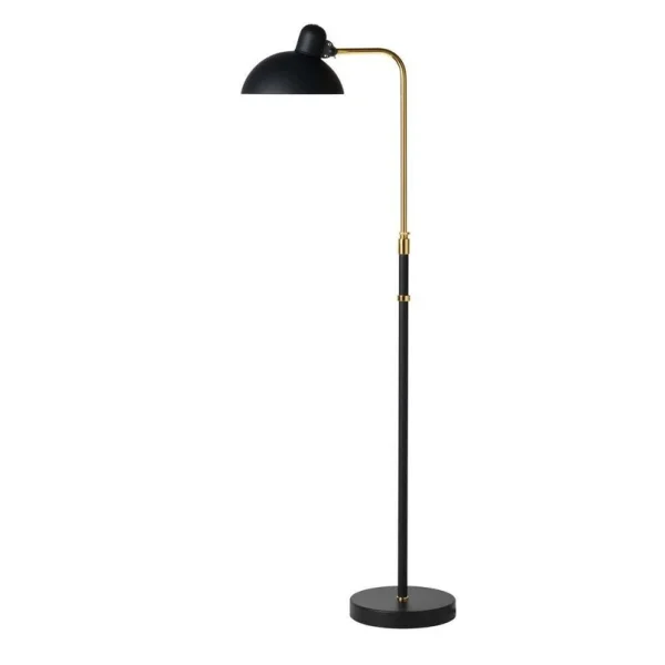 FRITZ HANSEN - KAISER idell™ 6580-F Stehlampe gold/schwarz