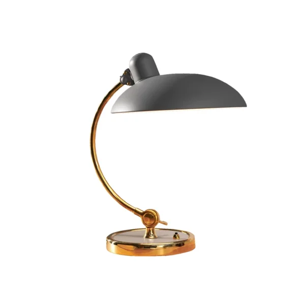 FRITZ HANSEN - Kaiser Idell Luxus Tischlampe, grau/messi