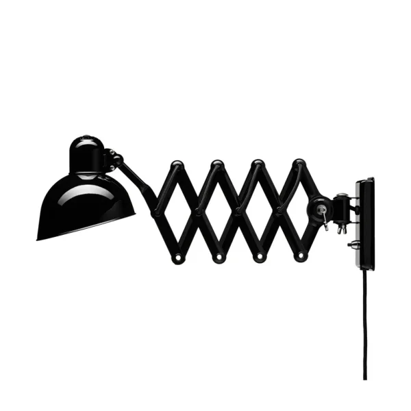 FRITZ HANSEN - Kaiser Idell Wandlampe mit Stecker, schwarz