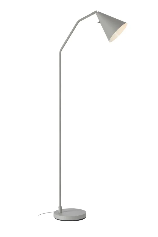 Funil Stehlampe Grau 3-stufigsdimmer