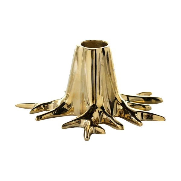 Garden Glory Garden Glory The Root Kerzenhalter Brass