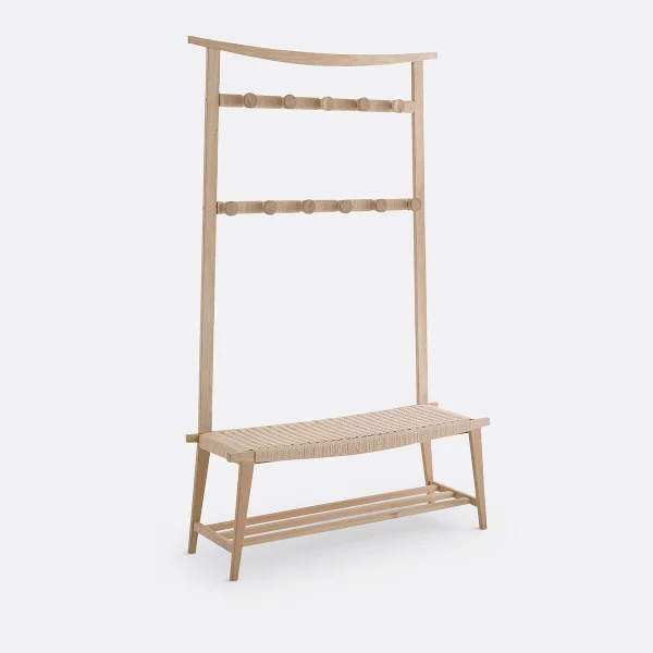 Garderobe Kioto, Eiche Massiv
