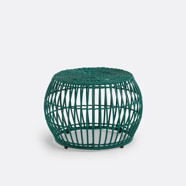 Garten-loungetisch Kamila, Kunstharzgeflecht, Ø 60 Cm