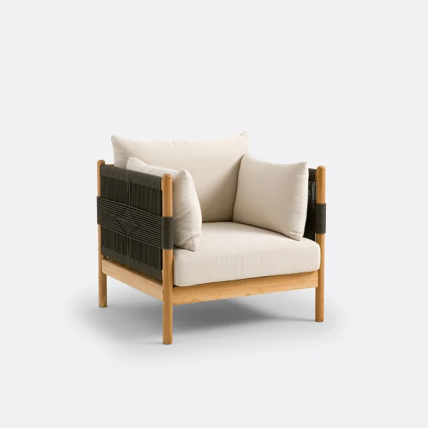 Gartensessel Odette, Teak Und Schnur