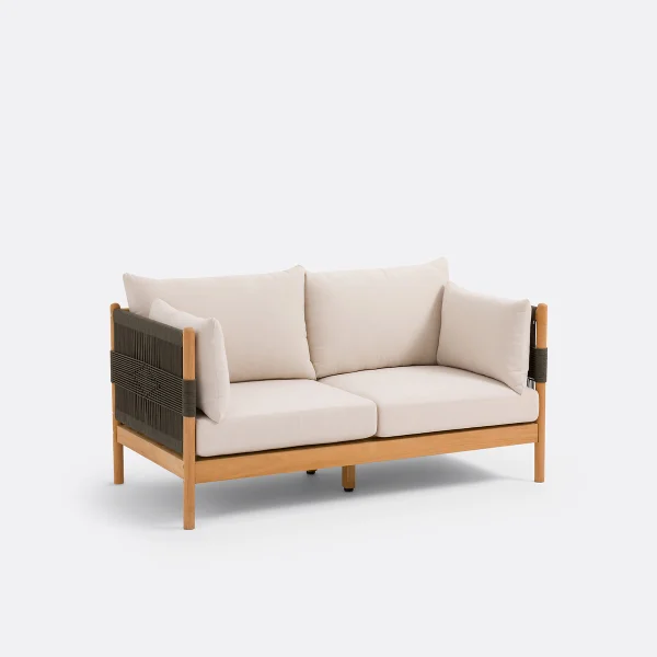 Gartensofa Odette, Teak Und Schnur