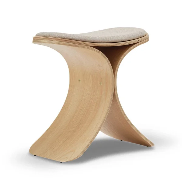 Gejst Home Accessories - Luno Hocker Eiche/Beige GEJST