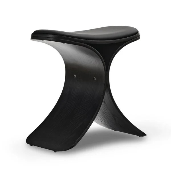 Gejst Home Accessories - Luno Hocker Schwarz Eiche/Schwarz GEJST
