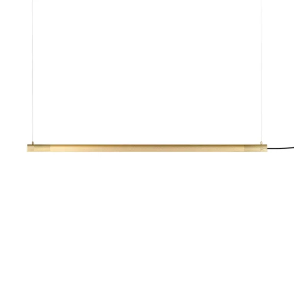 GEJST - Radent Hängelampe, messing, Länge 138 cm, Stahl, G13