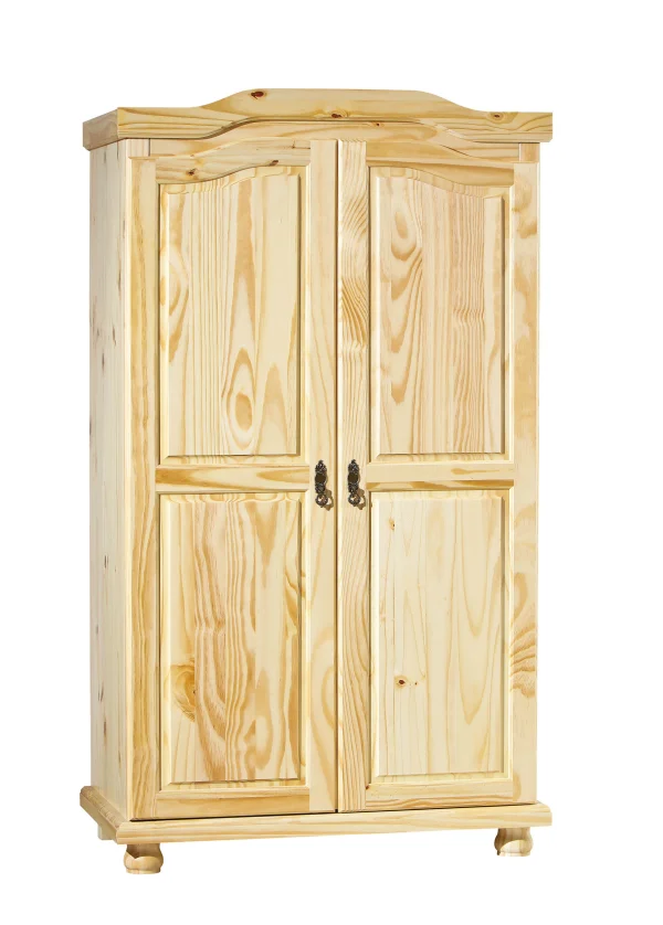 Gends Kleiderschrank 2 Türen, natur.