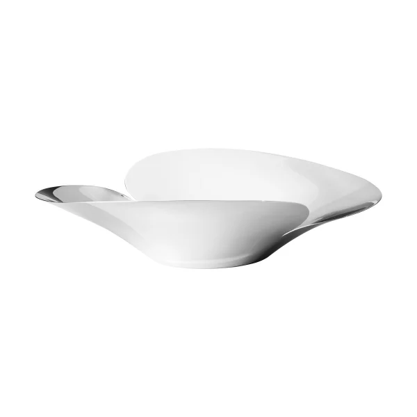 Georg Jensen Blom botanica Schale 40x50 cm Edelstahl