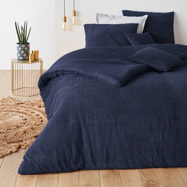 Gesteppte Tagesdecke Fluffy Mit Reliefmuster 230 x 250 cm