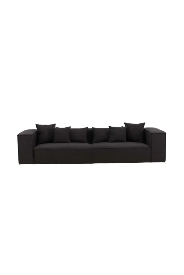 Gillholmen Sofa 3 Personen schwarz.