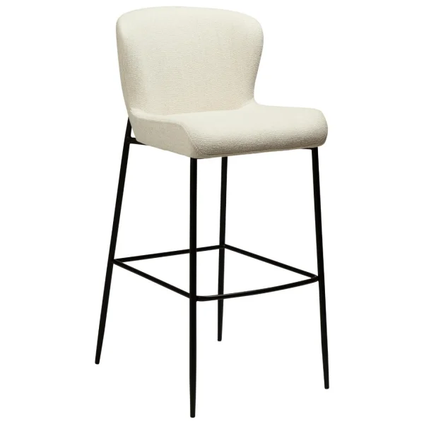 Glam Barhocker Bouclé beige.