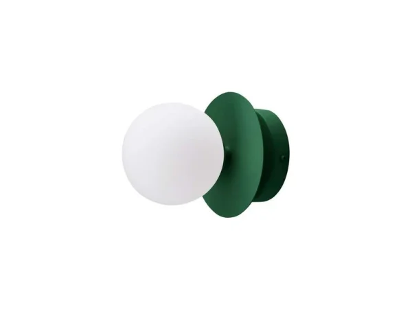 Globen Lighting - Art Deco Deckenleuchte, IP44, grün/weiß