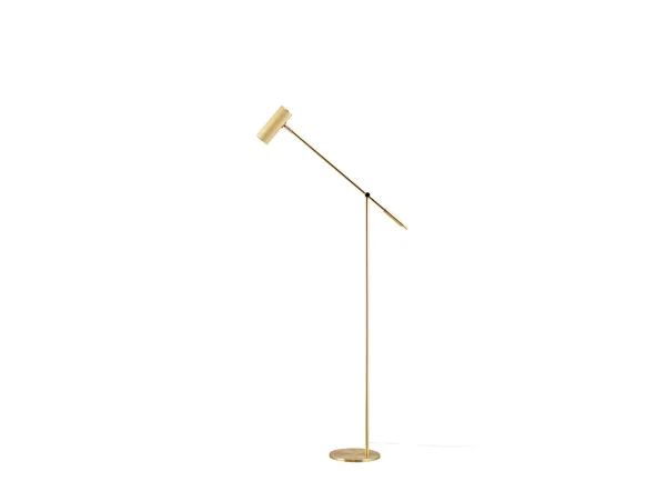 Globen Lighting - Hubble Read Stehleuchte Brushed Brass