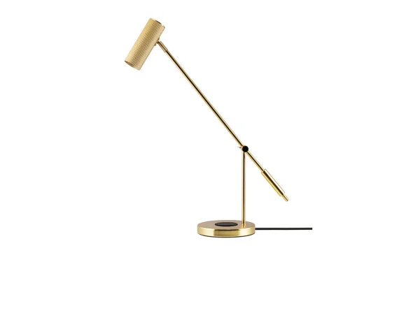 Globen Lighting - Hubble Read Tischleuchte w/Wireless Charging Brushed Brass