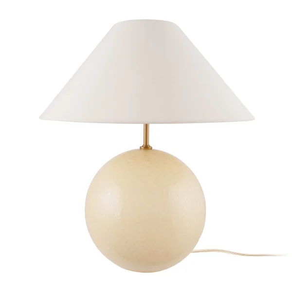 Globen Lighting Iris 35 Tischleuchte 39 cm Creme