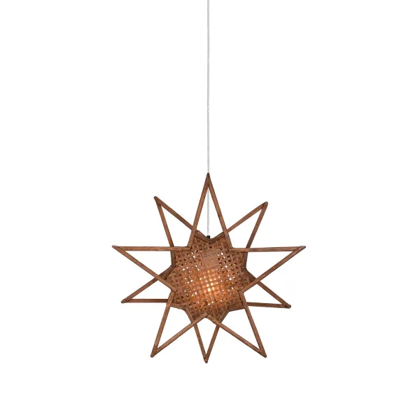 Globen Lighting Karin Adventsstern Ø45cm Braun
