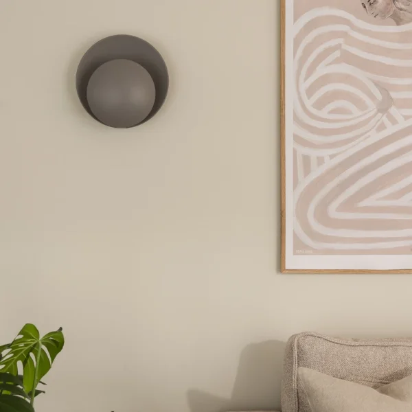 Globen Lighting - Orbit Wandleuchte grau Metall 6 30 cm