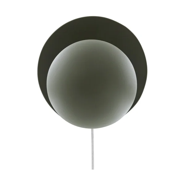 Globen Lighting Orbit Wandleuchte Moosgrün