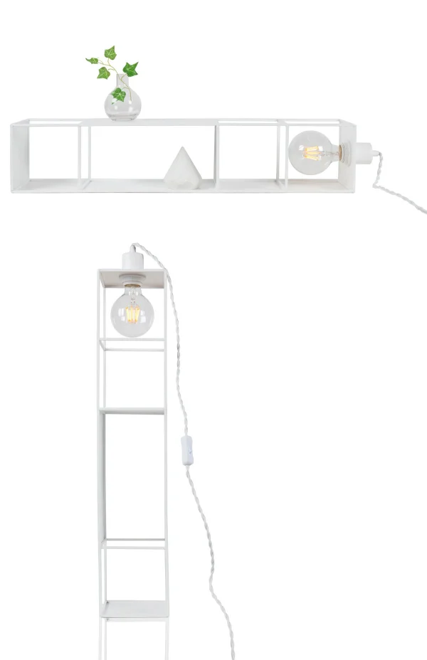 Globen Lighting Shelfie Long Wandleuchte Weiß