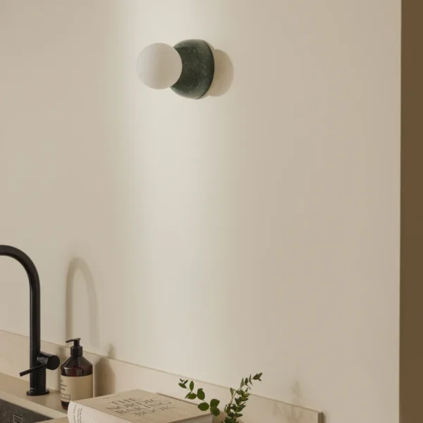 Globen Lighting - Torrano 13 Deckenleuchte grün Glas IP44