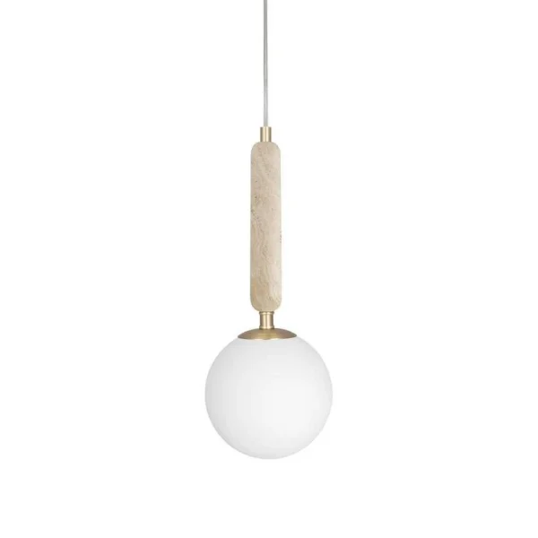 Globen Lighting - Torrano 15 Pendelleuchte, beige, 40 cm