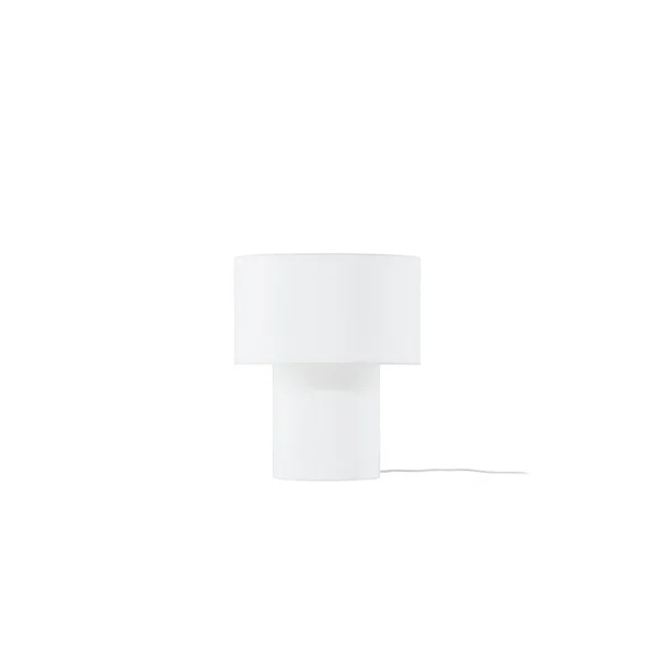Globia Beleuchtung Tischlampe 35x35x40cm Weiß.