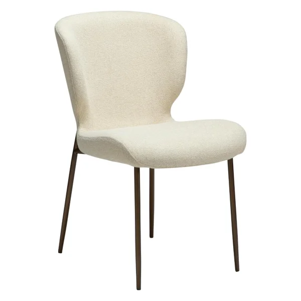 Glory Esszimmerstuhl Bouclé offwhite.