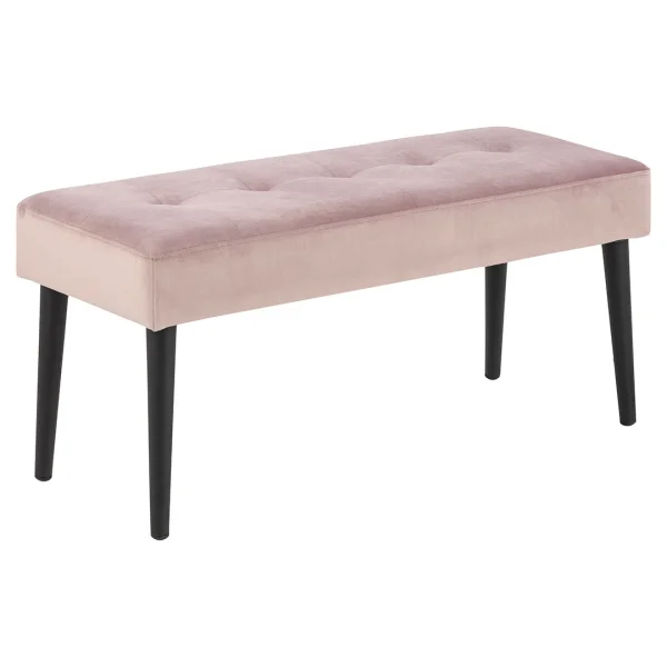 Glory Sitzbank Velours dusty rose.