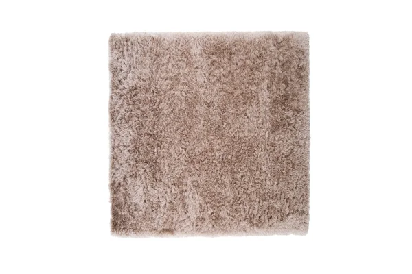 Grace Teppich 300x300 cm Polyester beige.