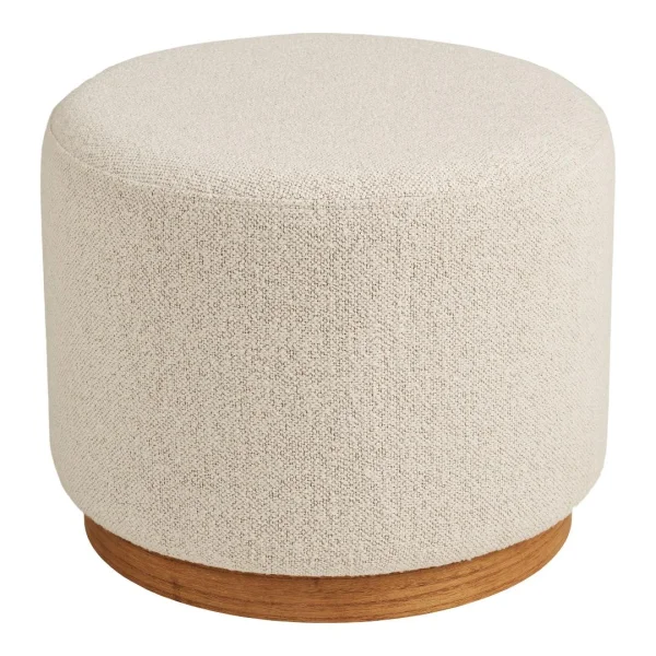 Gry Pouf Ø50cm sandfarben.