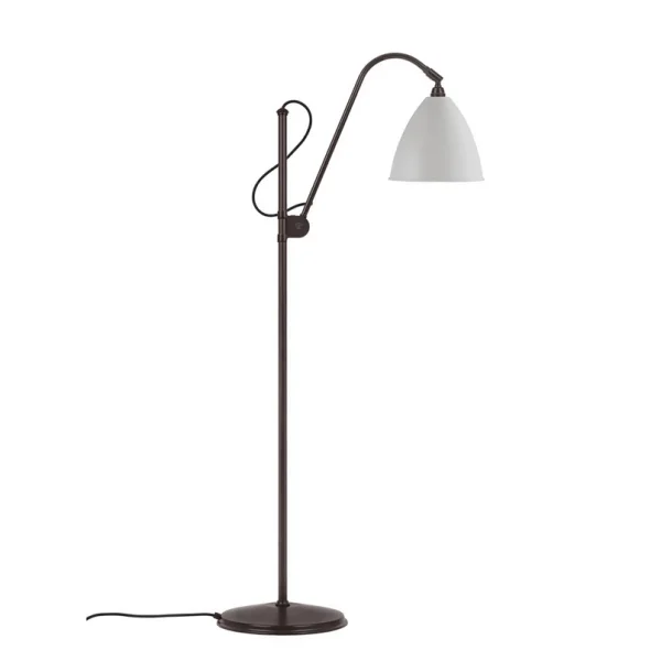 GUBI - Bestlite BL3 Stehlampe Ø21, schwarz/weiß Lampenschirm