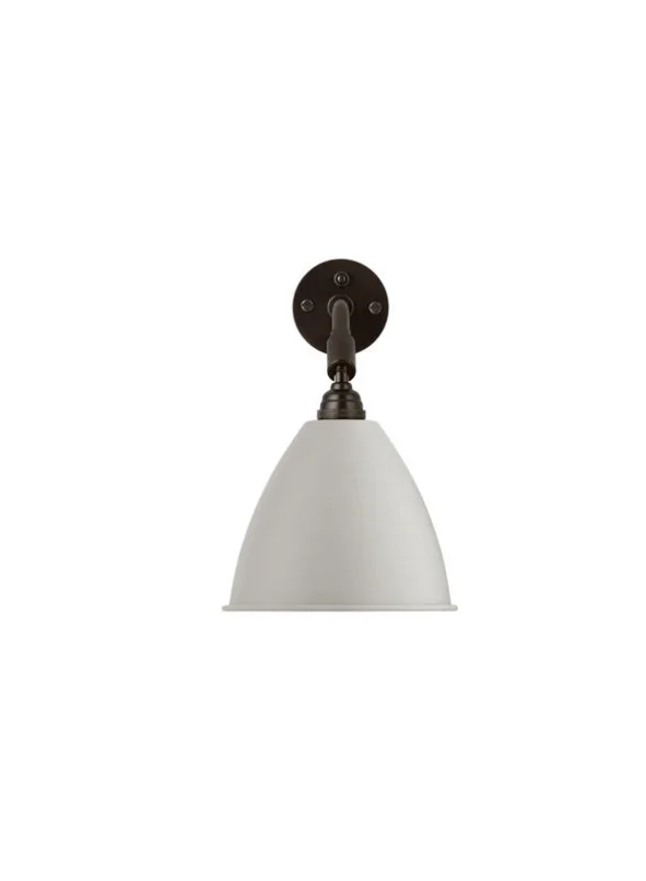 GUBI - Bestlite BL7 Wandlampe, Ø 16 cm, schwarz/messing/weiß