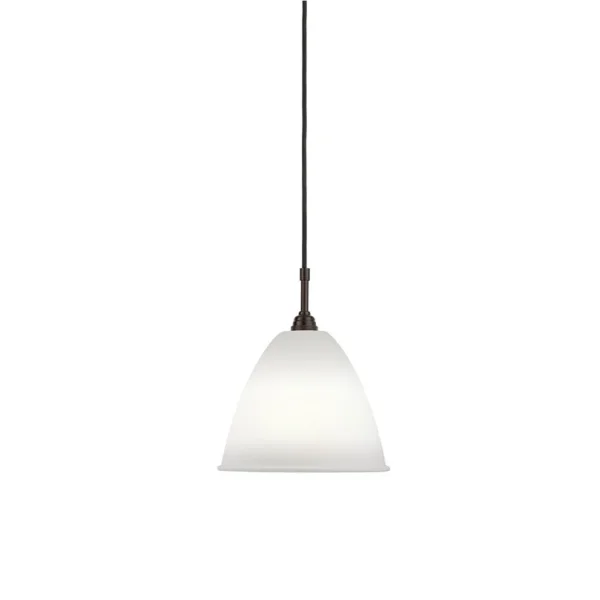GUBI - Bestlite BL9 Pendelleuchte, Ø 21 cm, schwarz/opal