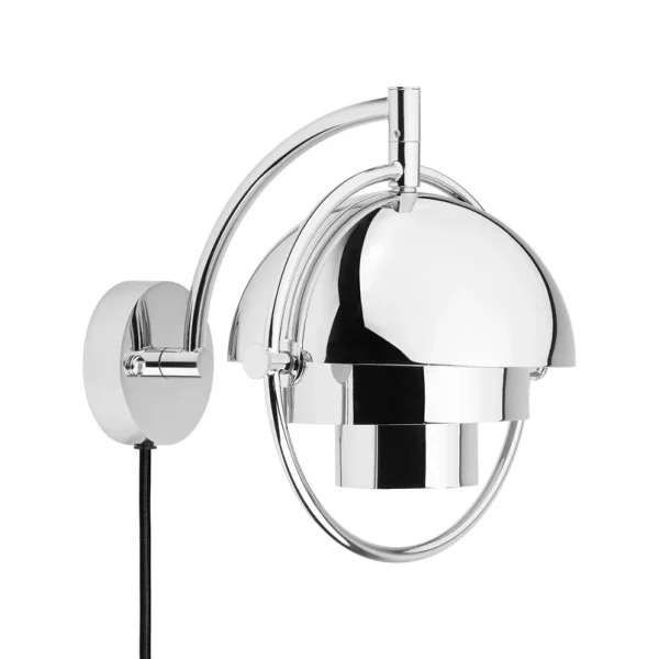 GUBI - Multi-Line Wandleuchte chrom Metall G9