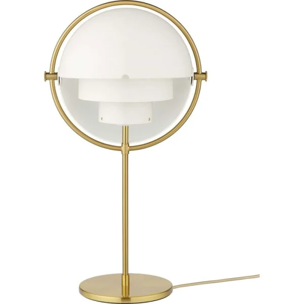 GUBI - Multi-Lite Tischleuchte Brass/White