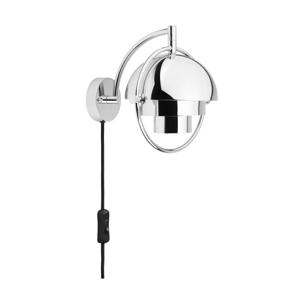 GUBI Multi-Lite Wandleuchte Chrom
