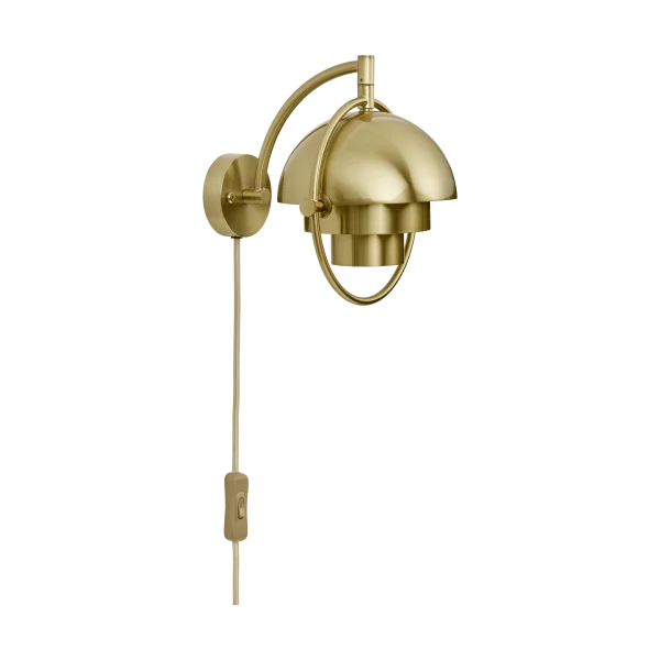 GUBI Multi-Lite Wandleuchte Messing