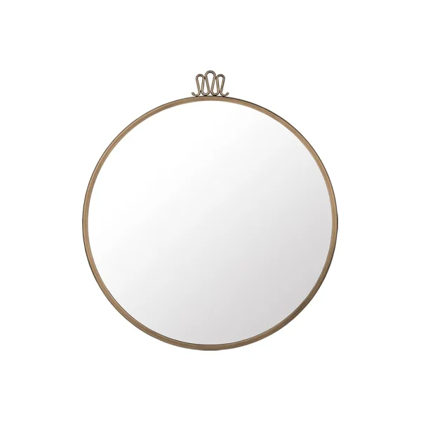 GUBI Randaccio Spiegel Antique brass, medium