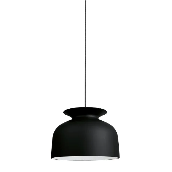 GUBI Ronde Pendelleuchte groß Charcoal black