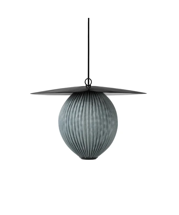 GUBI - Satellite Pendelleuchte M Rainy Grey