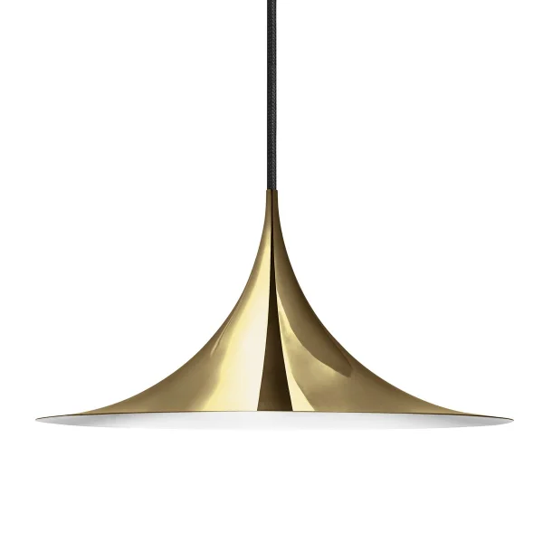 GUBI Semi Pendelleuchte Ø 30cm Polished brass