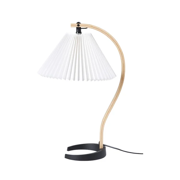 GUBI - Timberline Tischleuchte White/Oak/Birch