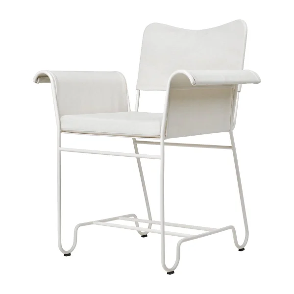 GUBI Tropique Armlehnstuhl White semi matt-Leslie 06