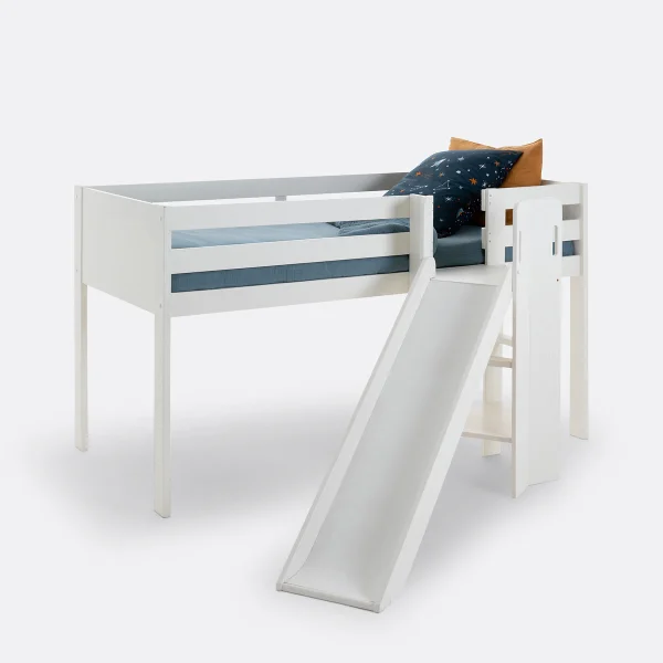 Halbhohes Bett Mirka Mit Rutsche