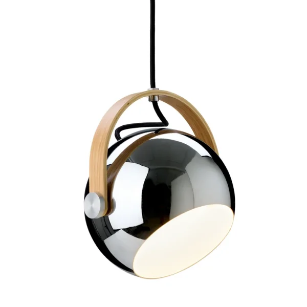 Halo Design - DC Hängeleuchte, chromfarben, Ø 18 cm, Metall