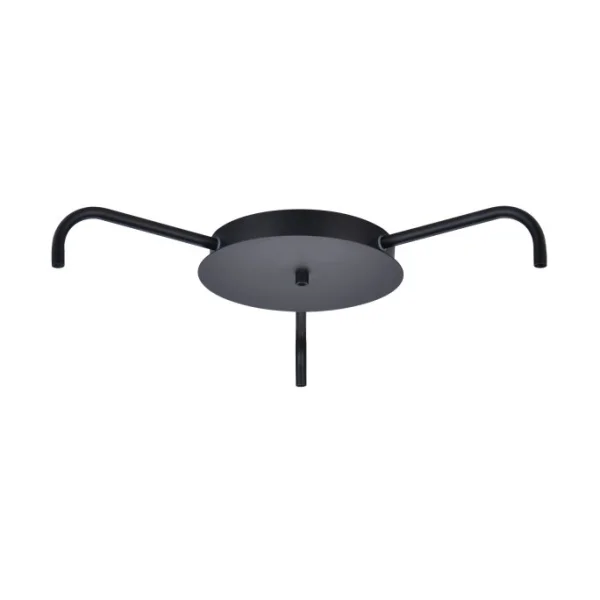 Halo Design Halo Design Deckenplatte für 4 Lampen Schwarz